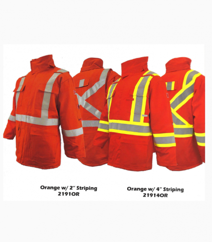 FR / AR Hi Vis Insulated Parkas