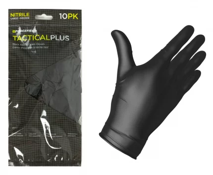 Forcefield Tactical Plus Nitrile Disposable Examination Gloves (10 Pack)
