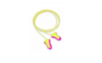 Laser-Lite PreShaped Foam Earplugs, Yellow, 100/Box