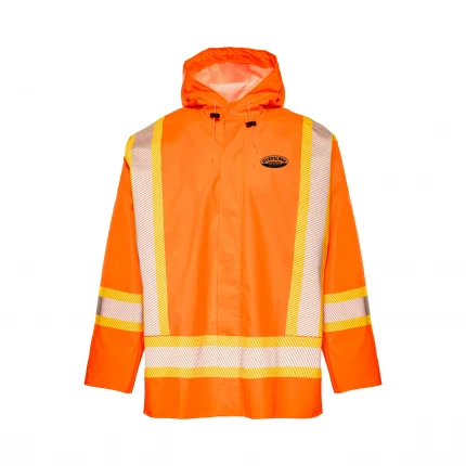 R804 • Hurricane Hi-Vis Rain Jacket