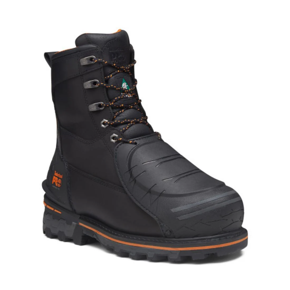 TimberlandPROBoondockMen_s8InchWaterproofCompositeToeSafetyBootwithExternalMETGuardTB0A66G7EDW-Black6